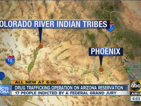 17 indicted in drug trafficking organization