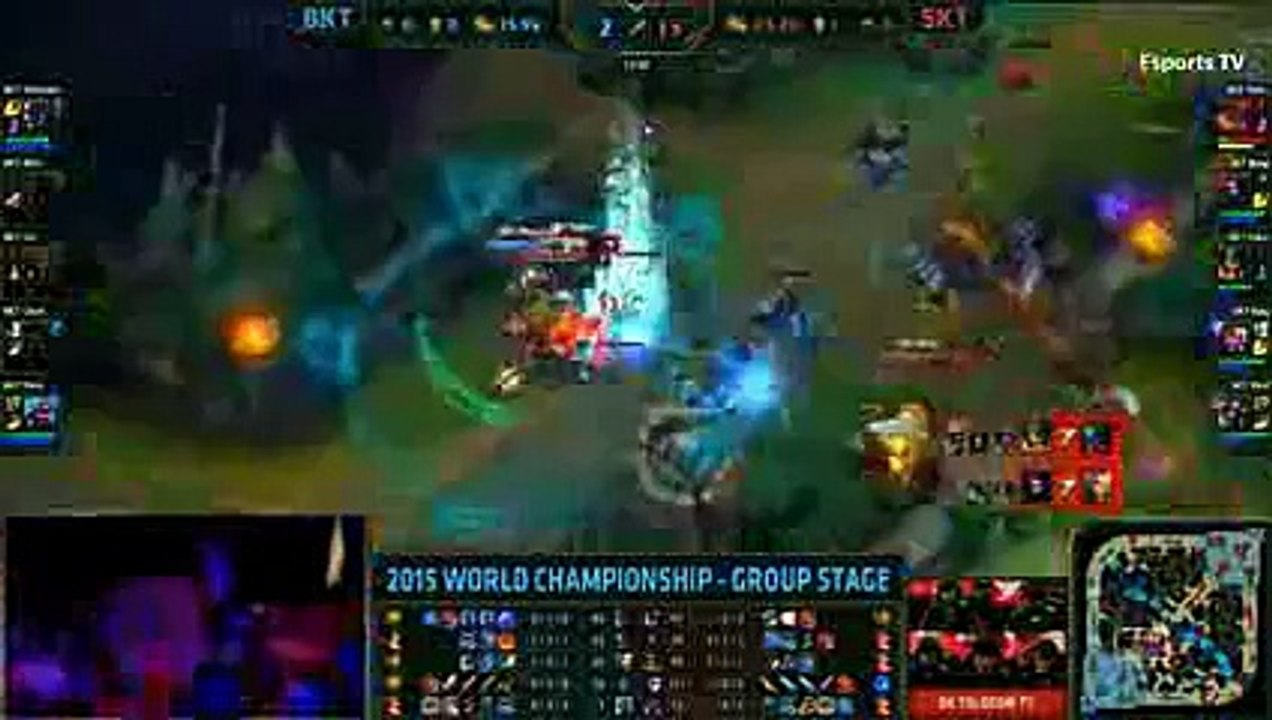 BKT vs SKT T1 League of Legends World Championship 2015 Group C Bangkok Titans vs SK Telecom T1_45by MaRin