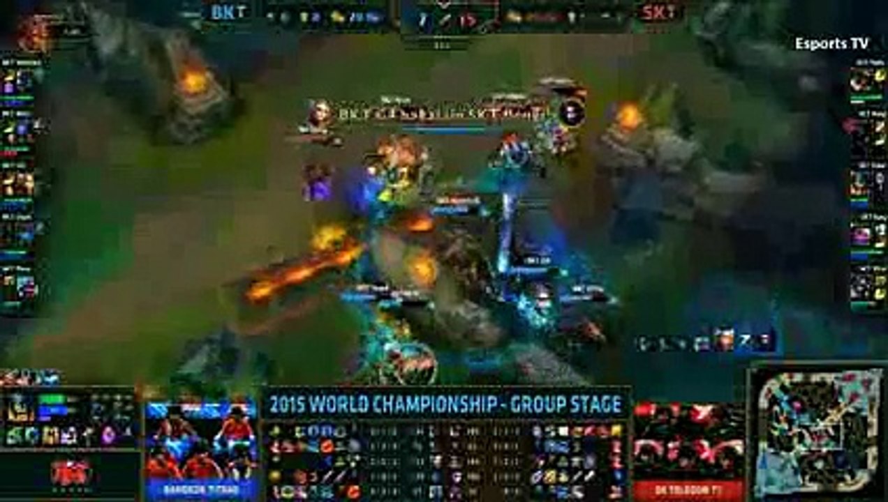 BKT vs SKT T1 League of Legends World Championship 2015 Group C Bangkok Titans vs SK Telecom T1_63by MaRin