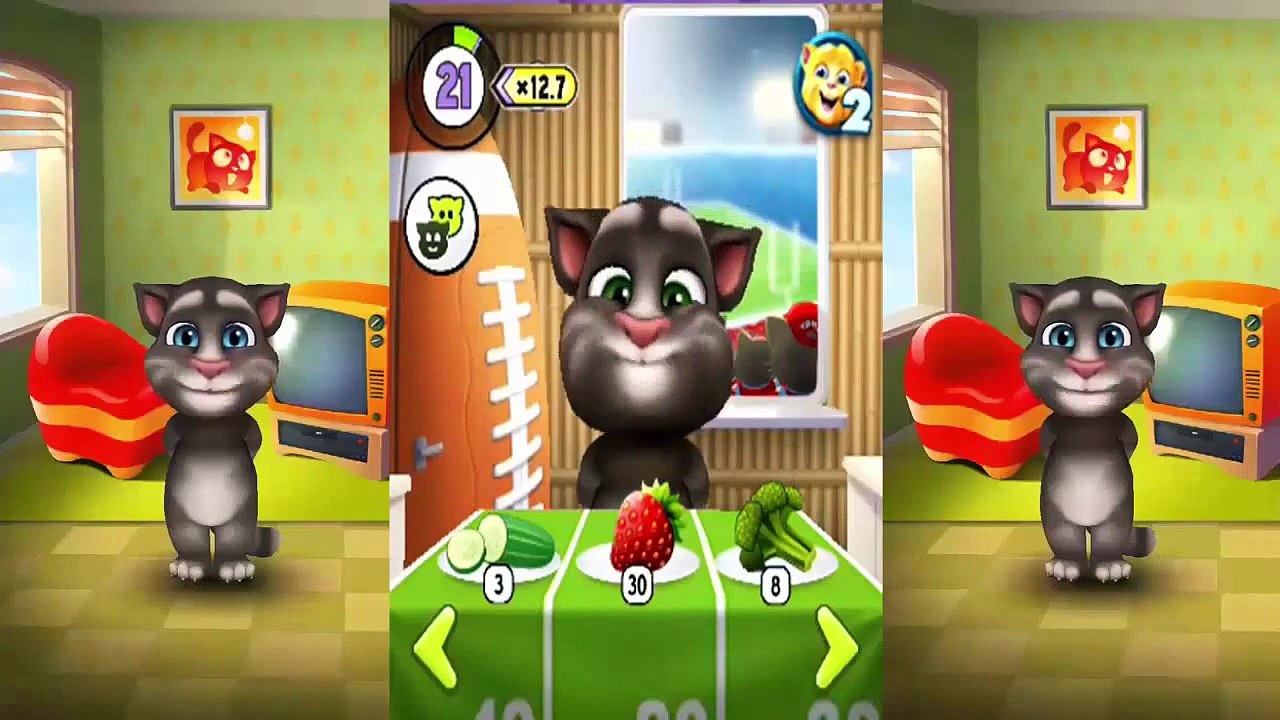 My Talking Tom & Mary Had A Little Lamb Childrens Song