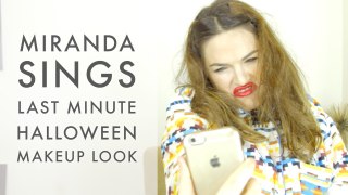 Last Minute Halloween Costume (Miranda Sings)