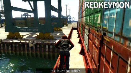 IMPRESSIVE GTA 5 STUNTS & FAILS (GTA 5 Funny Moments) NEW BEST GAME