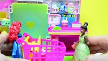 Disney Princess Merida Magiclip with Tiana Shopkins Shopping Fun