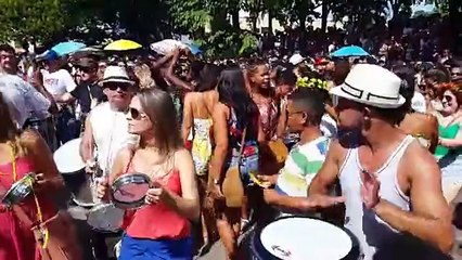 Ensaio do bloco de Carnaval Ordináááários