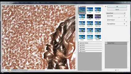 Photoshop Tutorial Realistic Digital Painting Effect