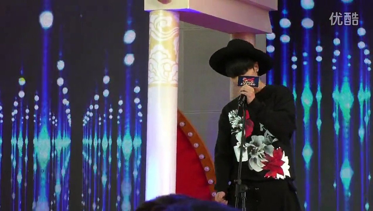 华晨宇20160110BTV春晚发布会 演唱《趁你还年轻》