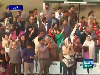 واہگہ بارڈر:سکھ جوان پہلی بار پریڈ کا حصہ