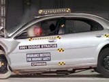 2001 Dodge Stratus moderate overlap IIHS crash test