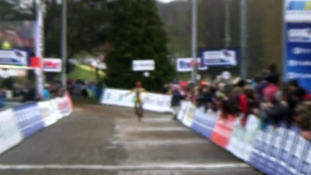 Championnat de France de cyclo-cross 2016 : L'arrivée des Cadets