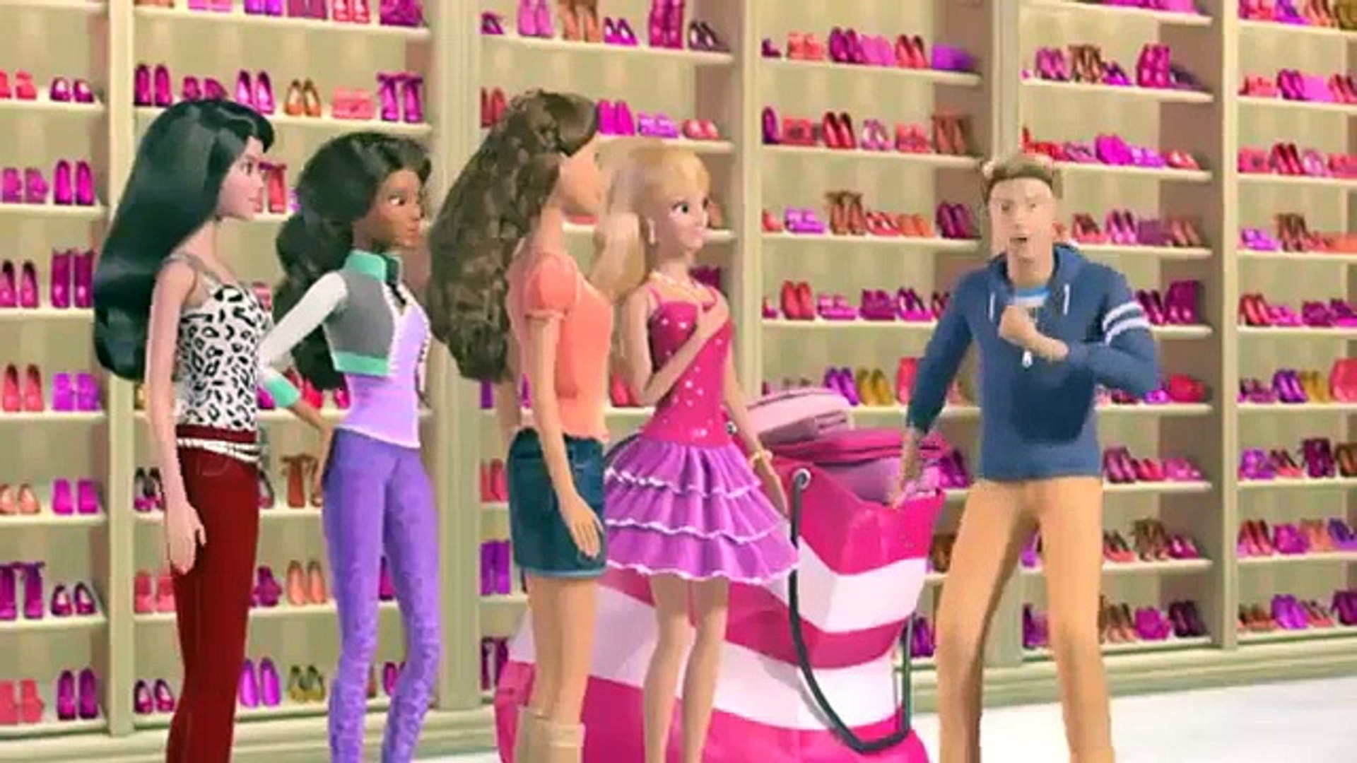 ⁣Barbie Life in the Dreamhouse New Episode Closet Clothes Out 2014
