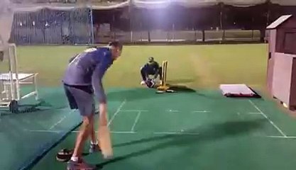 Practice session before first T20I ‪#‎PAKvENG‬ ‪#‎DreamGreen‬
