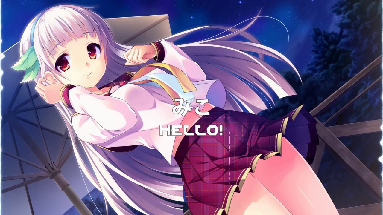 みこ - Hello! (Anime/Manga/Visual Novel: Watashi ga Suki nara "Suki" tte Itte!)