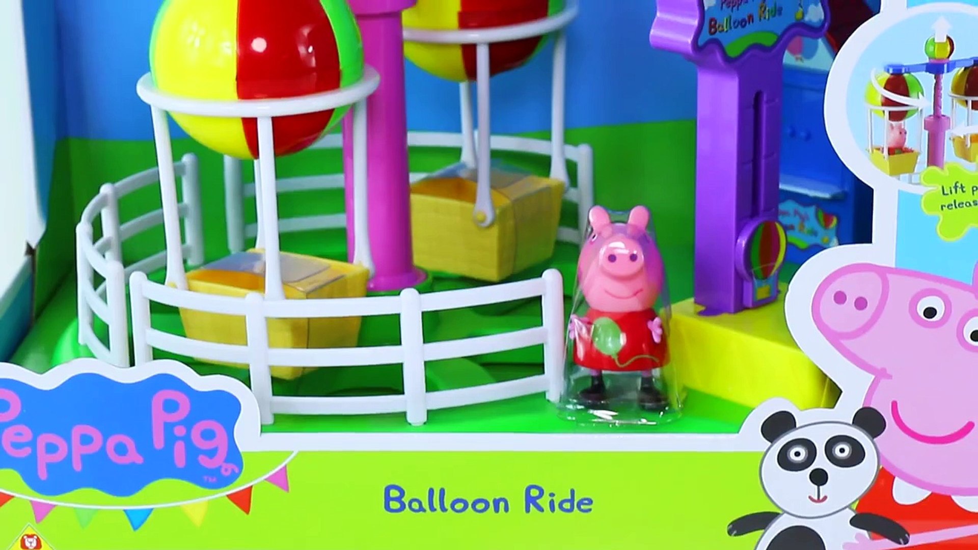 peppa pig balloon ride toy