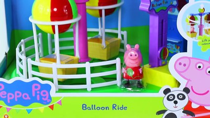 Peppa Pig Balloon Ride Amusement Theme Park playground Toy