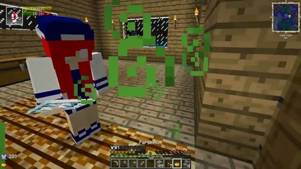 Планета Minecraft #5 (Бух бах пах, монстры)