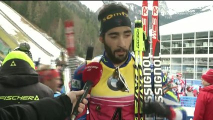 Biathlon - CdM (H) - Ruhpolding : Fourcade «Sécuriser le général»