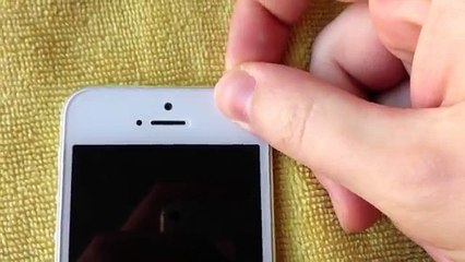 iPhone 5 power button setting