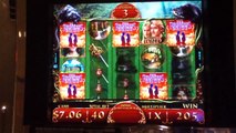 THE PRINCESS BRIDE Penny Video Slot Machine FIRE SWAMP BONUS with BIG WIN Las Vegas Strip