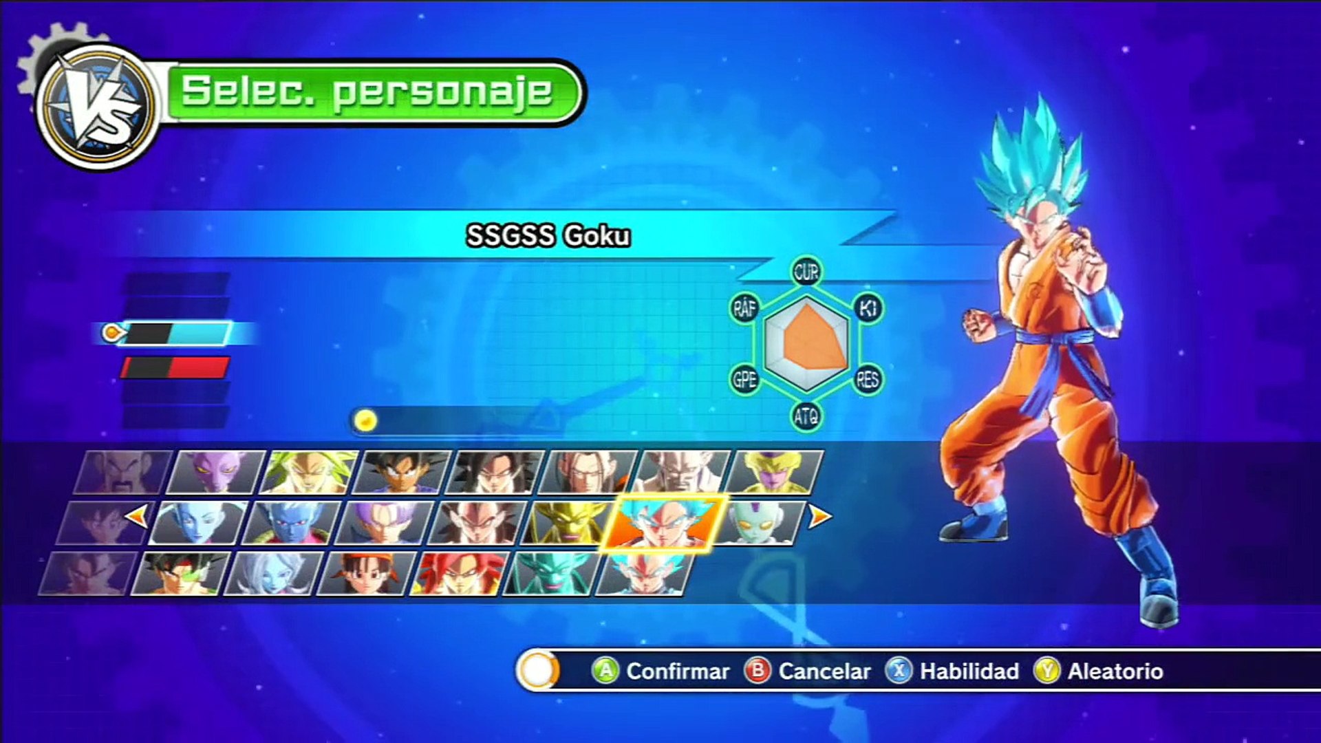 Dragon Ball Xenoverse : Goku SSGSS VS Vegeta SSGSS - DLC - (DLC Pack 3) -  Dailymotion Video