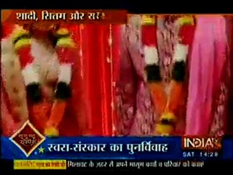 Swaragini 9th January 2016 Ragini ne Karvayi Swara aur Sanskar ki Phir se Shaadi
