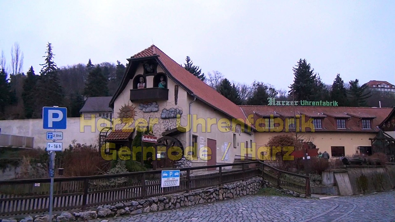 (K.M.) Kuckucksuhr Gernrode/ Harz