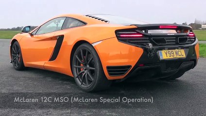 Standing kilometer : McLaren 12C MSO 0-270 km/h (Motorsport)