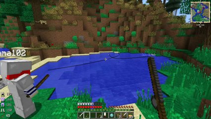 Планета Minecraft #8 (Рыжая котейка )