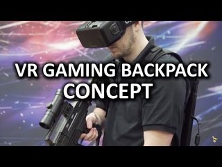 VR Gaming Backpack Concept from Aorus - CES 2016