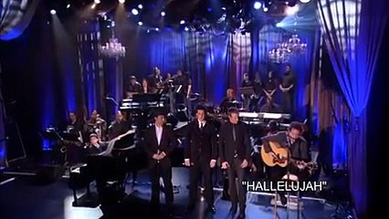 One Boy And Three Tenors Started To Sing _Hallelujah _! I Cant Stop Listening!