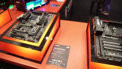 Carbon Msi anakart ces 2016 tanıtım