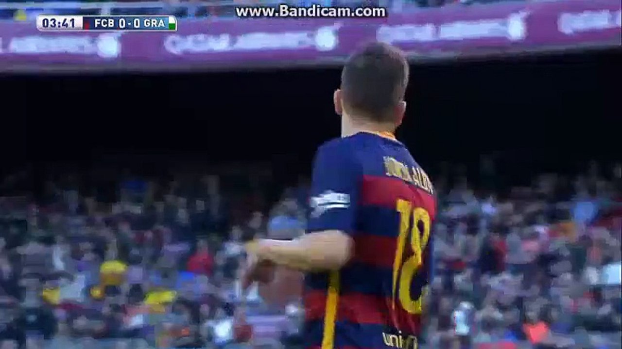 Lionel Messi Super Goal Barcelona 1-0 Granada 08-01-2016