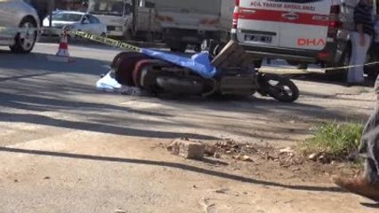 Antalya - Kamyonun Çarptığı Bisiklet Sürücüsü Öldü