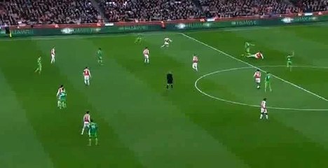 Jeremain Lens goal - Arsenal 0 - 1 Sunderland - 09/01/2016