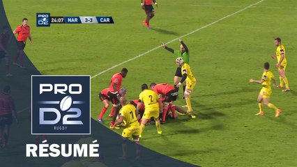 PRO D2 - Résumé Narbonne-Carcassonne: 15-12 - J14 - Saison 2015/2016