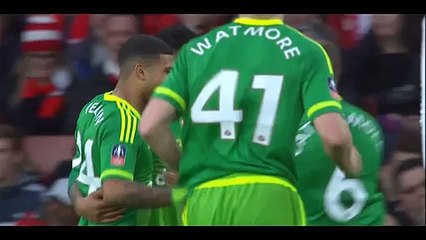 Jeremain Lens Goal Arsenal 0-1 Sunderland Premier League
