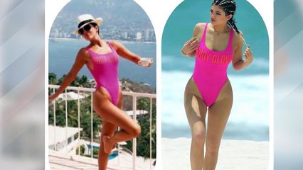 Kylie Jenner Steals Kris Jenner&#39;s 80&#39;s Bikini