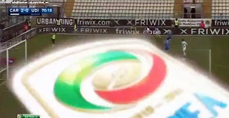 GOOOAL Lorenzo Lollo Goal - Carpi 2 - 0 Udinese - 09_01_2016