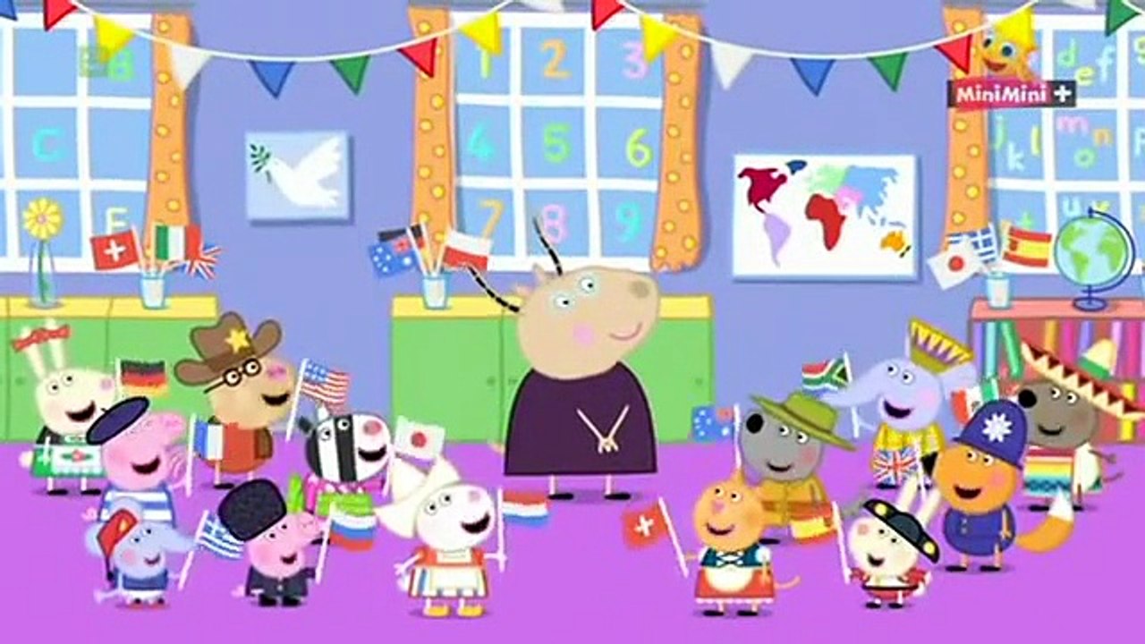 Świnka Peppa Bajka Międzynarodowy Dzień Pokoju