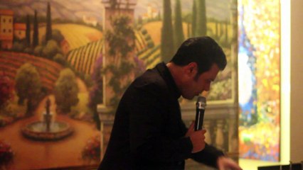 Franz Goovaerts sings 'Don't Cry Daddy In The Ghetto' Tuscany Nov 2015