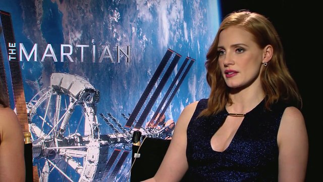 Jessica Chastain and Tracy Caldwell Dyson Discuss Space Exploration
