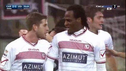 Lorenzo Lollo Goal - Carpi vs Udinese 2-0
