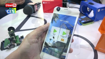 Yezz Sphera le smartphone qui filme à 360° - CES 2016