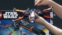 LEGO Star Wars Poes X-Wing Fighter – Star Wars: The Force Awakens Global Toy Unboxing