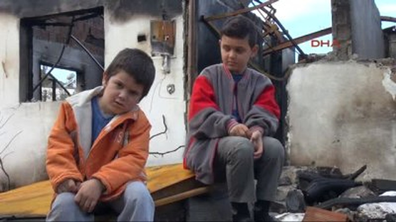 Fethiye - Yangın Bir Aileyi Evsiz Bıraktı