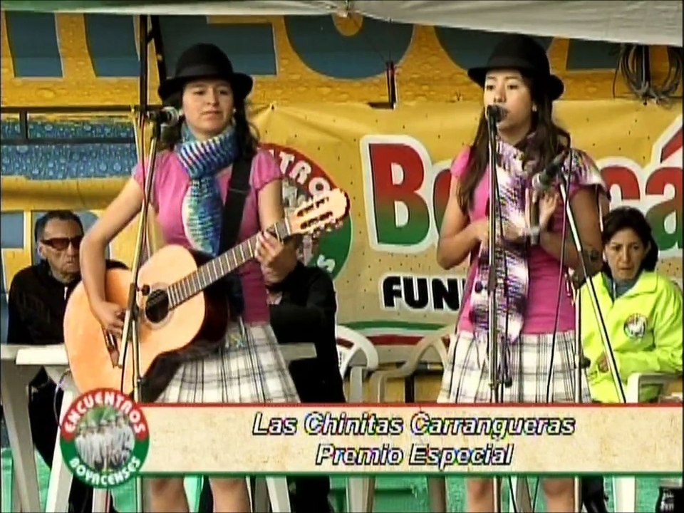 Arriba sumercé, Las chinitas carrangueras de Vélez en Vivo.