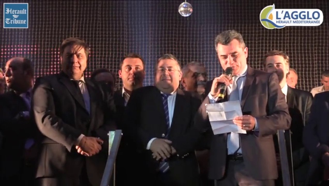 AGGLO AGDE - 2016 - L' HUMAIN à L'HONNEUR lors des VOEUX à LEZIGNAN LA CEBE