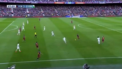 Lionel Messi Hat Trick - Barcelona 3-0 Granda CF - 09-01-2016