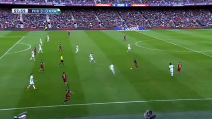 Lionel Messi Goal - Barcelona 3-0 Granda CF - 09-01-2016