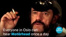 Du Motörhead joué tous les jours par l'horloge d'Oslo en Norvège !