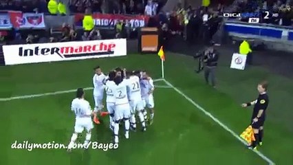 Alexandre Lacazette Goal - Lyon vs Troyes 1-0 Ligue 1 09-01-2016